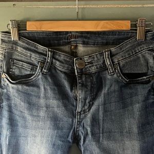 KUT Petite Ankle Length Stretch Jeans